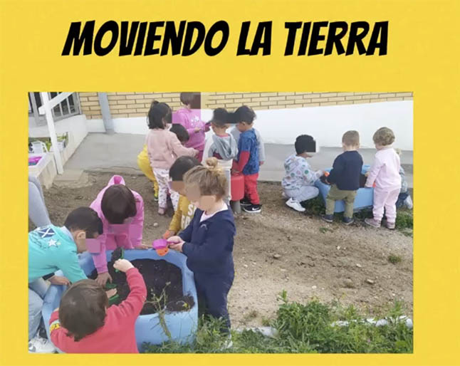 Escuela Infantil Campanillas. Huerto Escolar. Vera