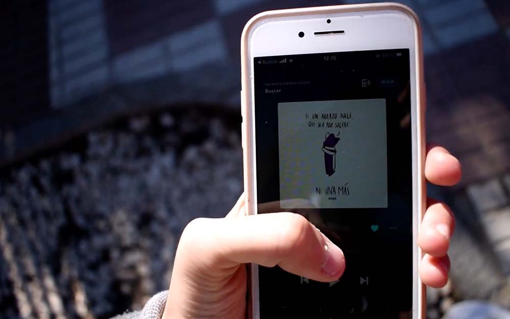 IES Jiménez de Quesada. Ni una más. Santa Fe