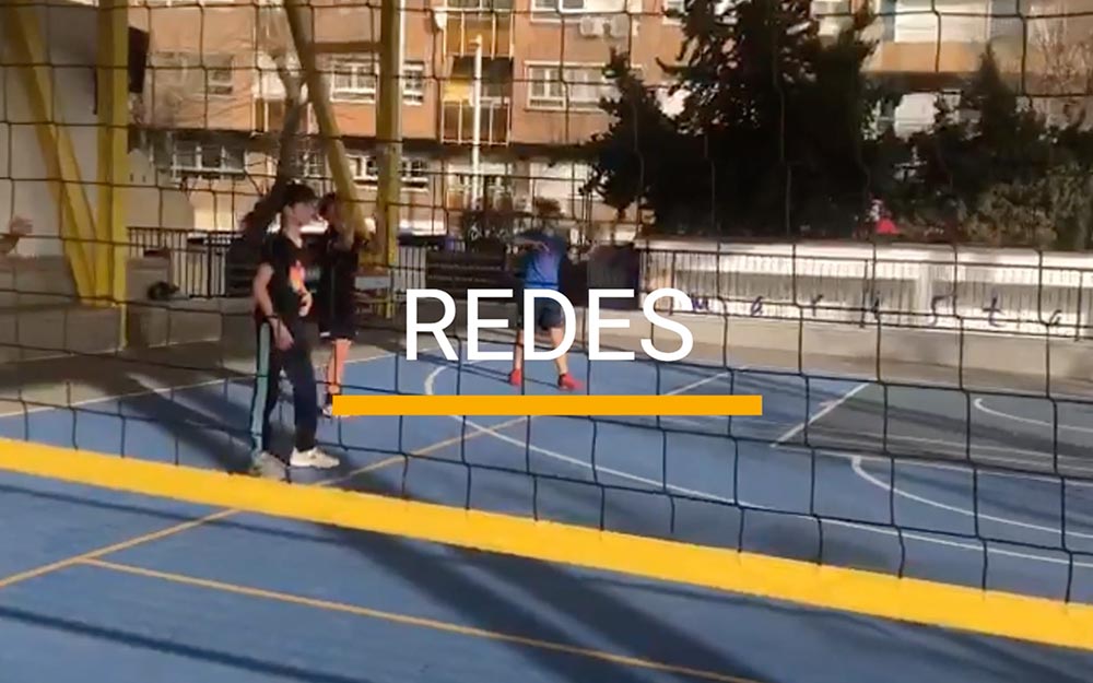 Maristas. El voleibol para fomentar hábitos saludables. Jaén