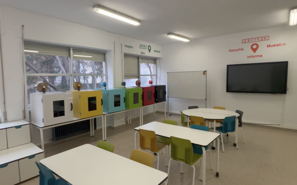CEBIP San Pio X. Aula del futuro. Majadahonda