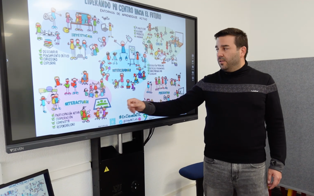 CEIP Gerardo Diego. Aula del futuro. Parla