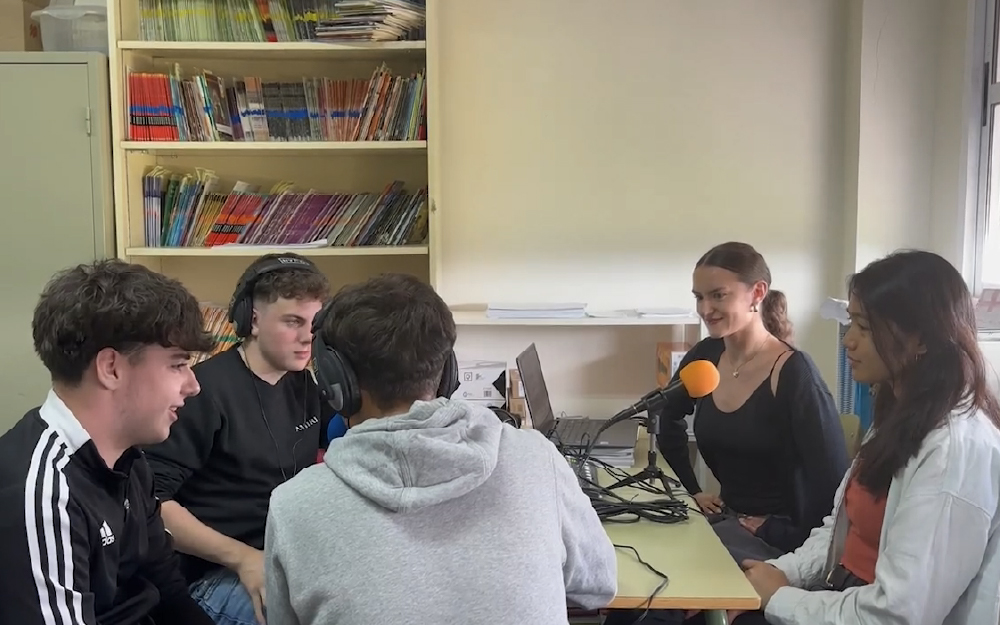 IES La Poveda. Radio Poveda. Arganda del Rey