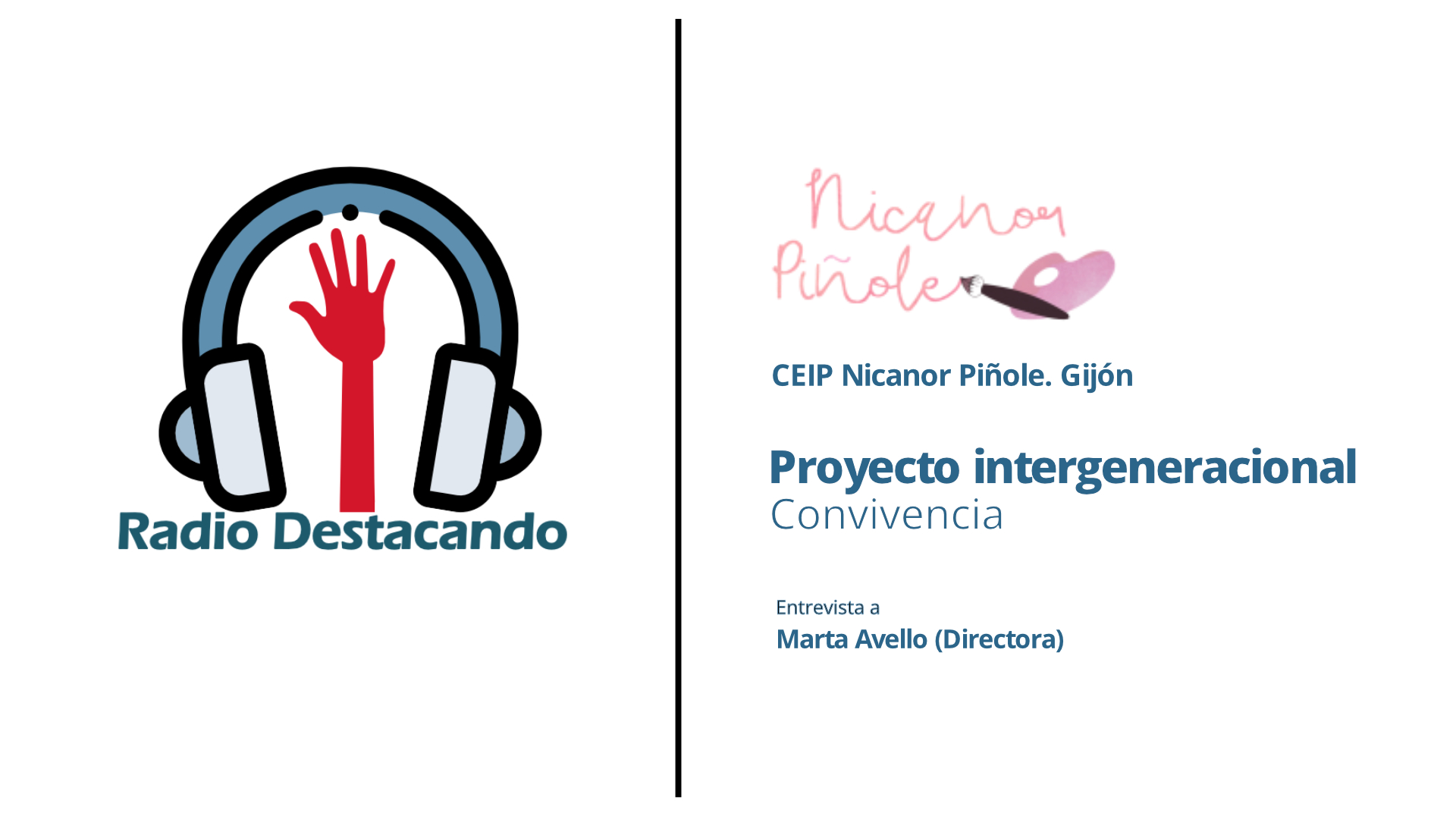 Entrevista a Marta Avello. CEIP Nicanor Piñole. Gijón