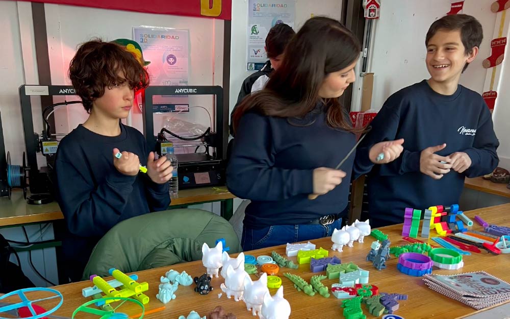 IES Antonio María Calero. Solidaridad 3D. Pozoblanco 