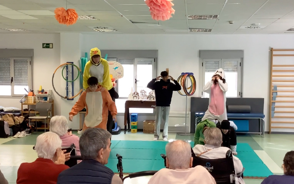 IES Vicente Aleixandre. Aprendizaje-servicio. Pinto