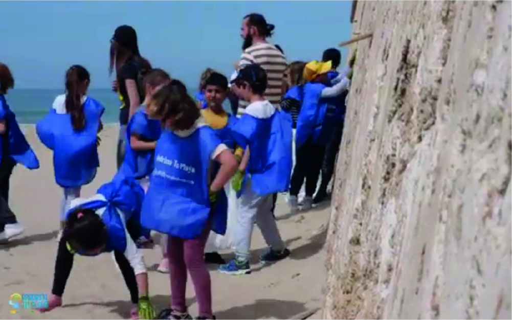 CEIP La Inmaculada. Apadrina tu Playa. Cádiz